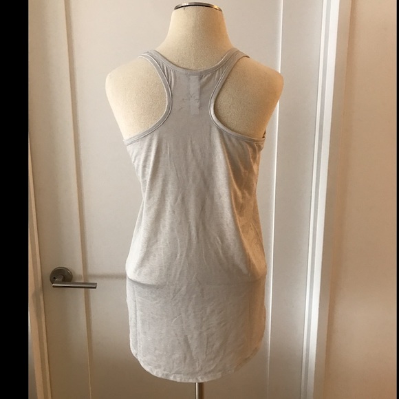 Varley Warner Racerback Tank Top XS Pale Gray - Picture 3 of 5